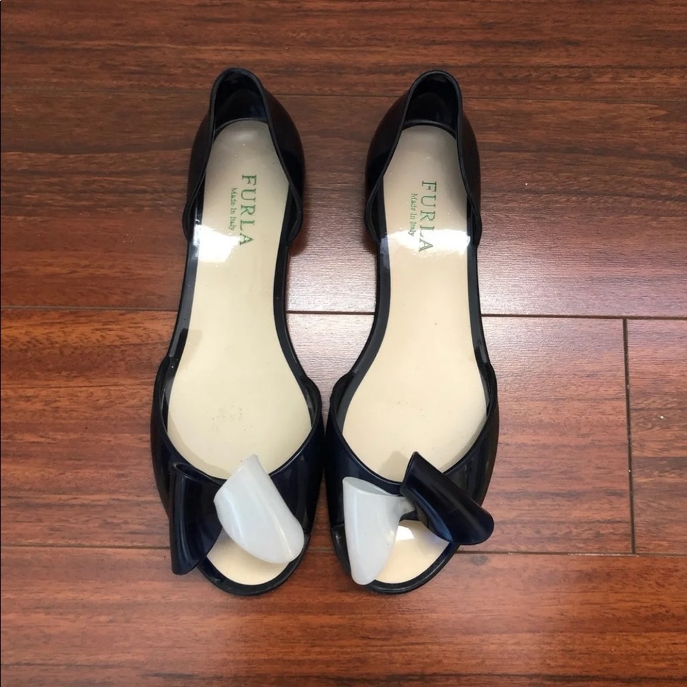 Furla jelly flats